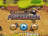 Stickman peacekeeper